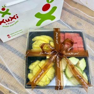 Box Trái cây cắt sẵn 4 khay - XB4001