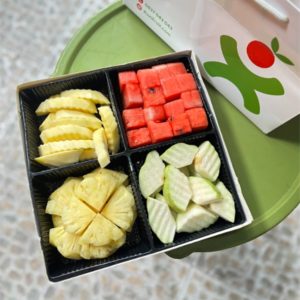 Box Trái cây cắt sẵn 4 khay - XB4001