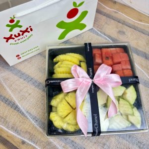 Box Trái cây cắt sẵn 4 khay - XB4001