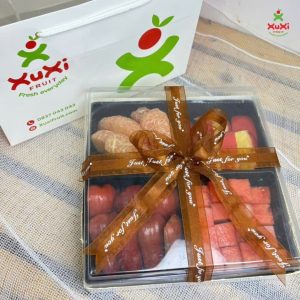 Box Trái cây cắt sẵn 4 khay - XB4003