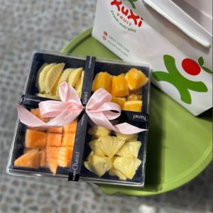 Box Trái cây cắt sẵn 4 khay - XB4005