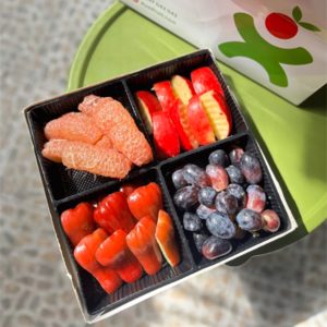 Box Trái cây cắt sẵn 4 khay - XB4006