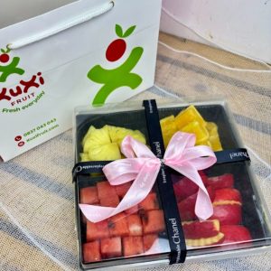 Box Trái cây cắt sẵn 4 khay - XB4007