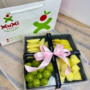 Box Trái cây cắt sẵn 4 khay - XB4020