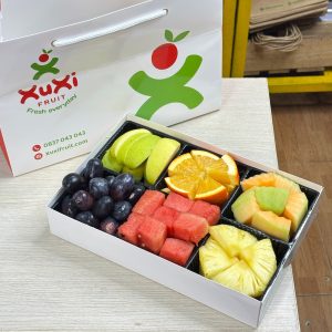Box trái cây cắt sẵn 6 ngăn - XB6002