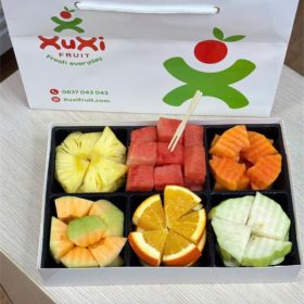 Box trái cây cắt sẵn 6 ngăn - XB6004