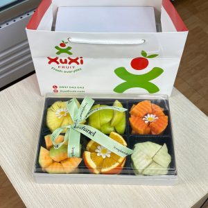 Box trái cây cắt sẵn 6 ngăn - XB6006