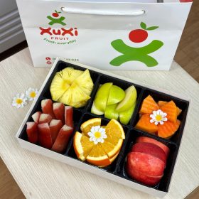 Box trái cây cắt sẵn 6 ngăn - XB6009