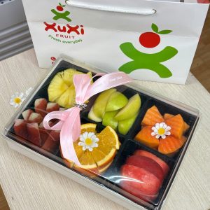 Box trái cây cắt sẵn 6 ngăn XB6009