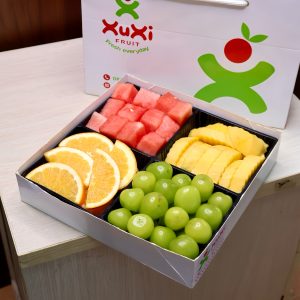 Box Trái cây cắt sẵn 4 khay - XB4011