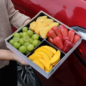 Box Trái cây cắt sẵn 4 khay - XB4021