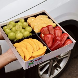 Box Trái cây cắt sẵn 4 khay - XB4021