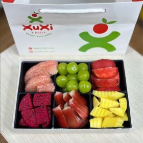 Box trái cây cắt sẵn 6 ngăn - XB6003
