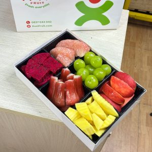 Box trái cây cắt sẵn 6 ngăn - XB6003 (Box)
