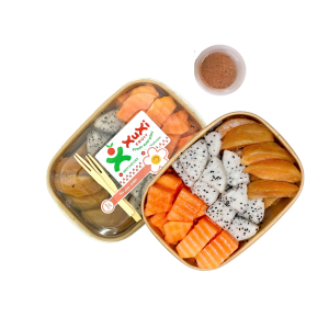 Combo Thanh long – Đu đủ – Sabuche cắt sẵn 500gram – XM007