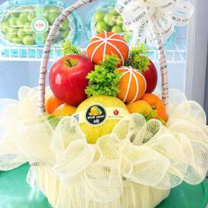 Giỏ quà tặng trái cây XuXi - XG005 theo yêu cầu