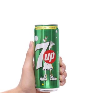 Nước ngọt 7 up vị chanh lon 330ml