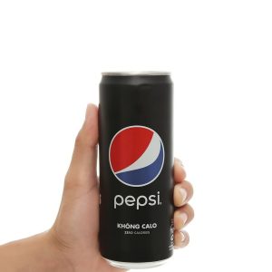 Nước ngọt Pepsi Cola không calo vị truyền thống lon 320ml