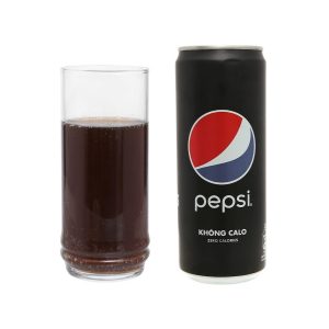 Nước ngọt Pepsi Cola không calo vị truyền thống lon 320ml