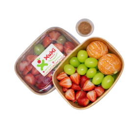 trái cây cắt sẵn