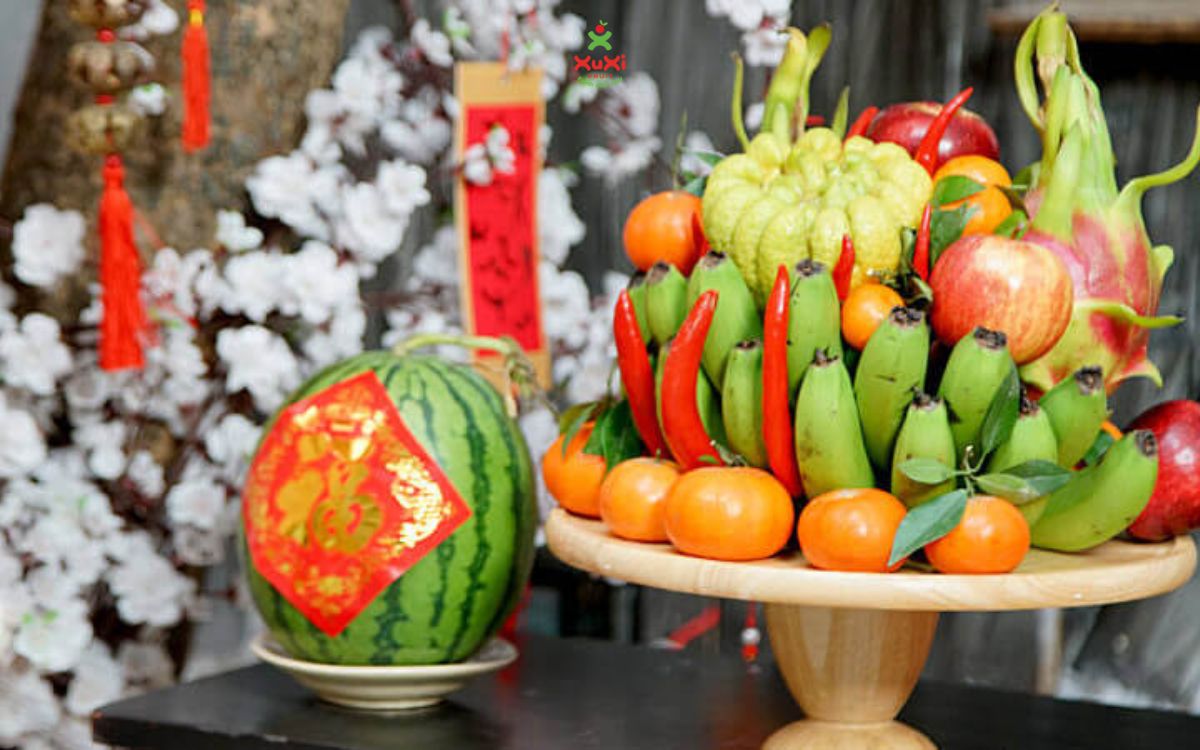 5 loại trái cây cúng tết