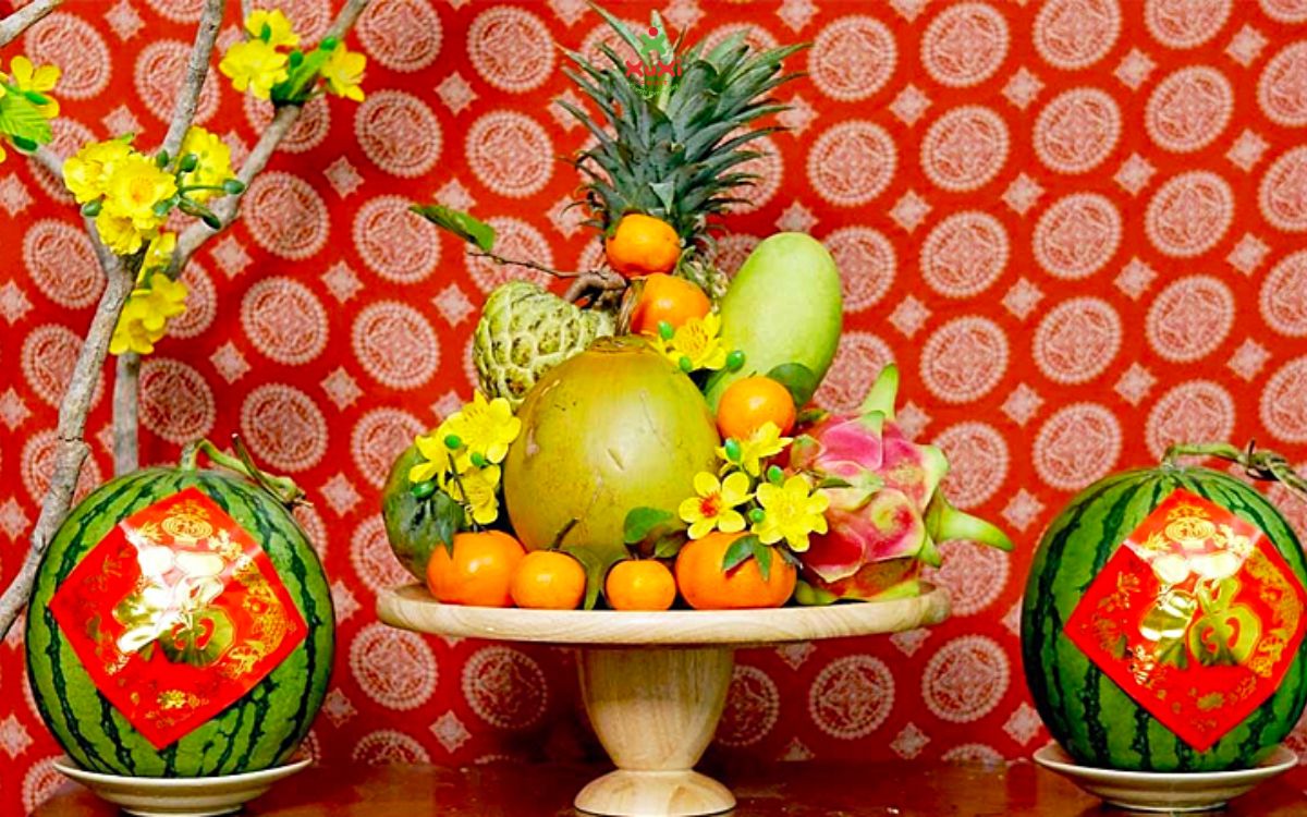 5 loại trái cây cúng tết