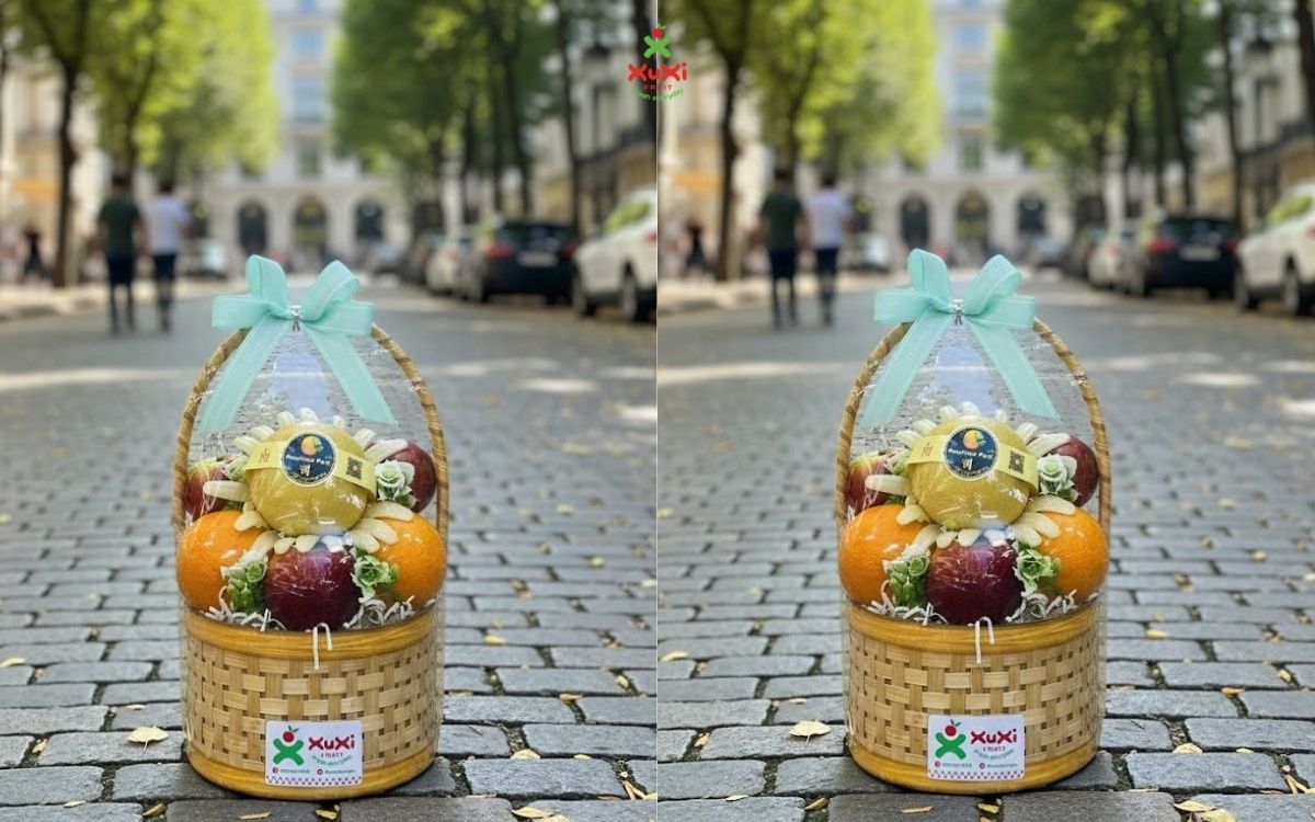giỏ trái cây mừng khai trương