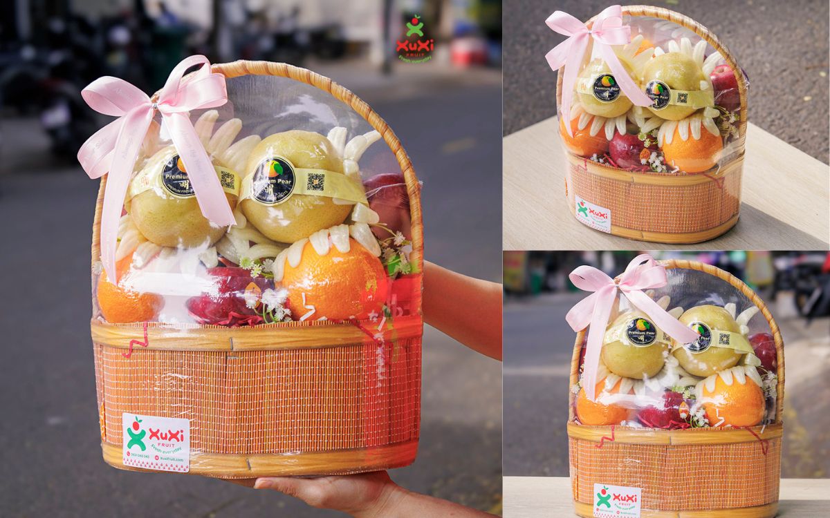 giỏ trái cây mừng khai trương