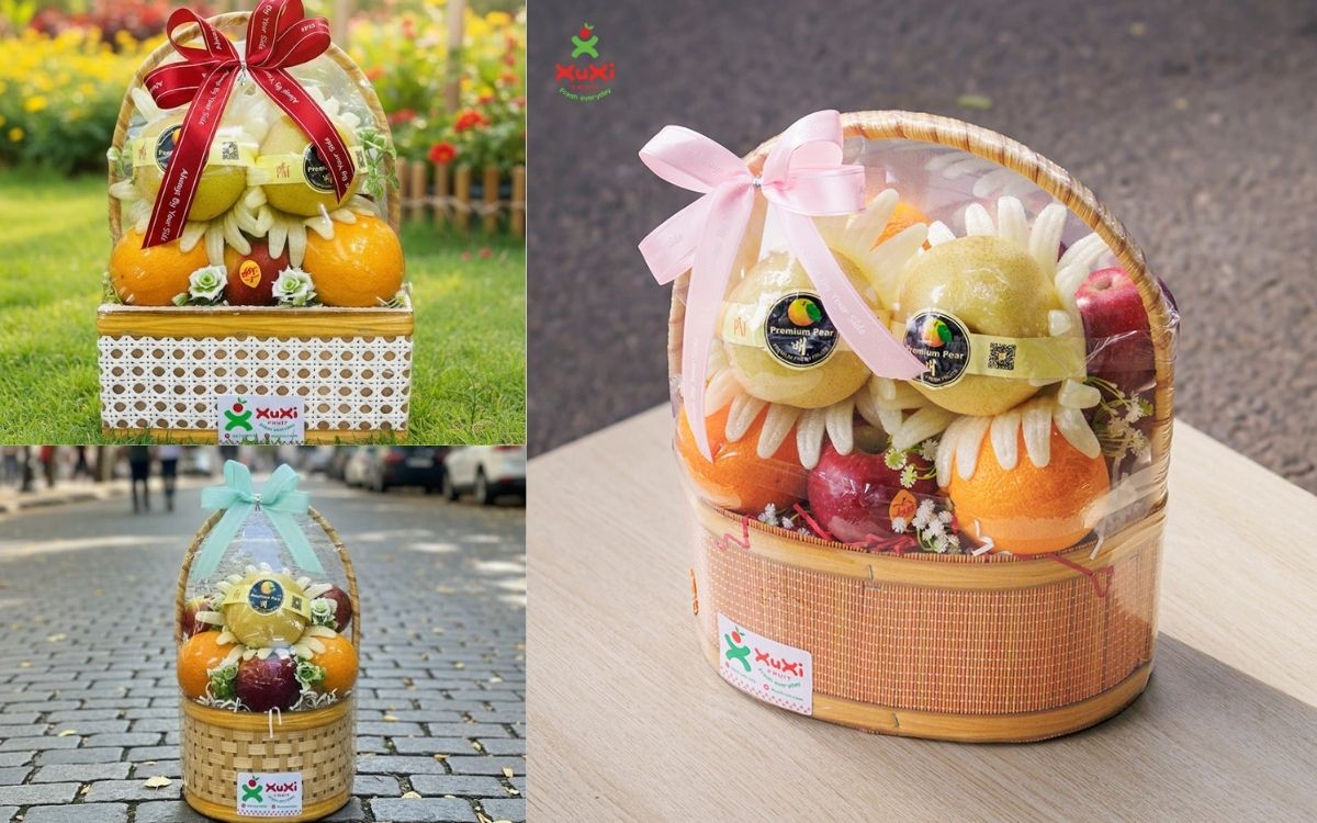 giỏ trái cây mừng khai trương