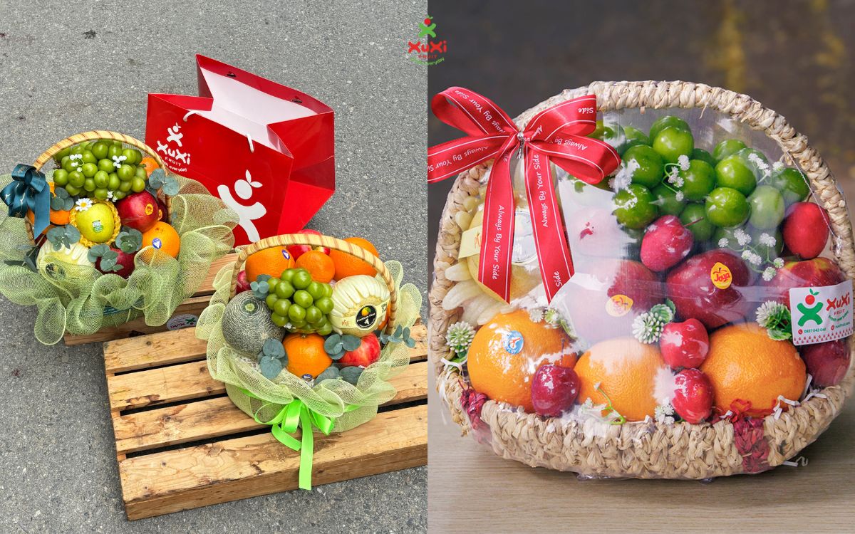 giỏ trái cây mừng khai trương