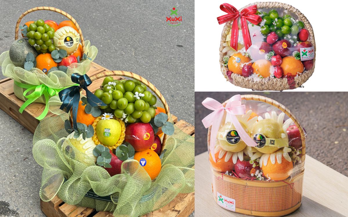 giỏ trái cây mừng khai trương